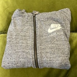 Nike hooded zip-up